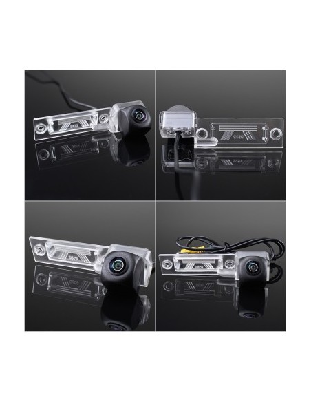HD Rear View Camera, 170-degree angle with Night Vision for VW Passat B5 Sedan, B6 Variant, Touran, Caddy, Jetta, Golf Plus