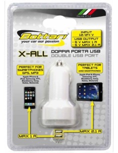 Incarcator auto cu 2 porturi USB 12/24V Bottari 2