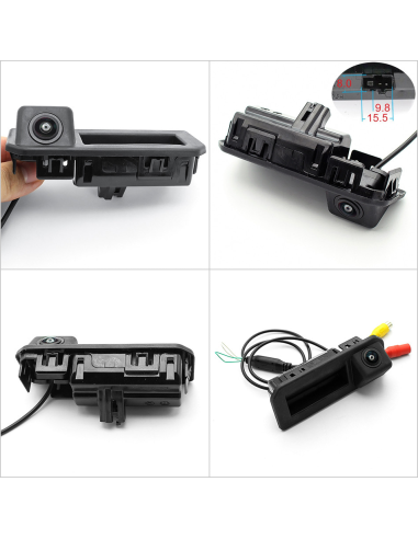 HD Rearview Camera, 170-degree angle with...