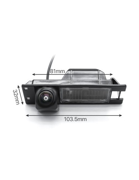 HD Rearview Camera with StarLight Night Vision for Opel Vectra, Zafira, Astra, Insignia, Corsa