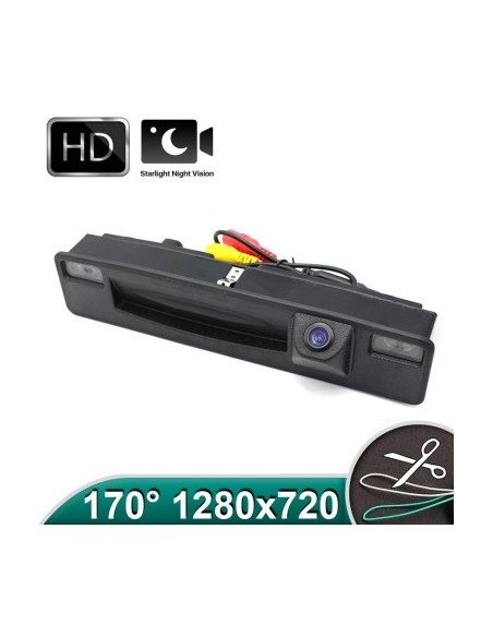 Camera marsarier HD cu StarLight Night Vision FORD FOCUS MK3, FIESTA pe manerul de la hayon