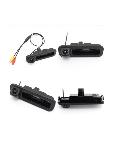 HD Rearview Camera with StarLight Night Vision for FORD FOCUS 3 Hatchback/Break on the tailgate handle