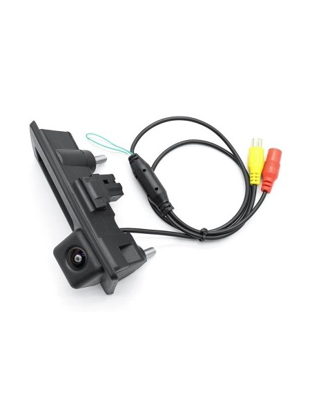 HD Reverse Camera with StarLight Night Vision compatible with Volkswagen models on the trunk handle