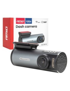 Κάμερα ταμπλό DVR 1K, WLAN 128Gb, Wifi, Full HD, 12/24V,...