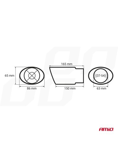 Stainless steel exhaust tip ornament carbon...