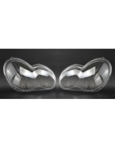 Set of 2 headlight bottles for Mercedes C-Class W203... 2