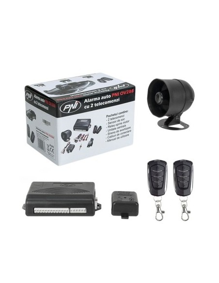 PNI OV288 Car Alarm with 2 Remote Controls