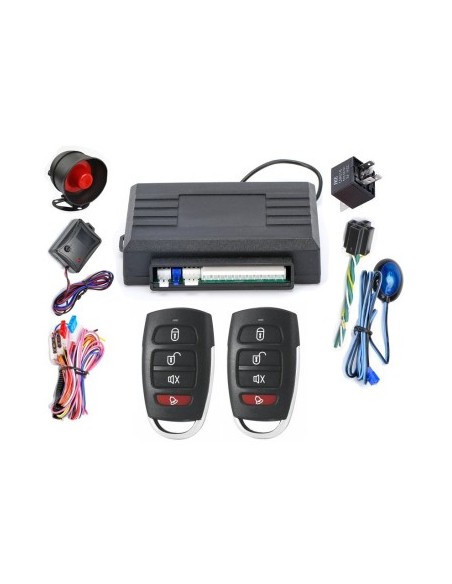 Car alarm with 2 remotes KD-X9