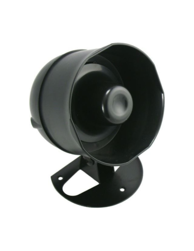Car siren with 6 tones