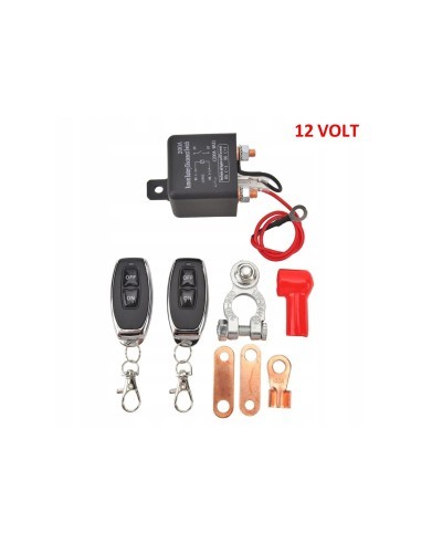Car Battery Disconnect Switch with Remote 12v...