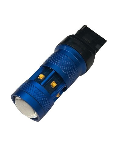 Car LED T20 7443 Yellow Canbus With 9 SMD 2525...