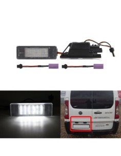Set 2 Lampi Numar LED for Fiat Ulysse, Scudo 2