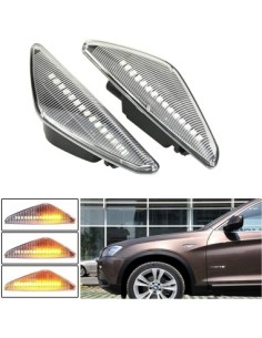 2 db Dinamikus LED Oldalsó Jelzőfény Készlet BMW X3 F25,... 2
