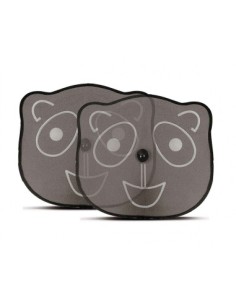 Set of 2 side sunshades "COLOR PANDA" 36 x44 cm Bottari...