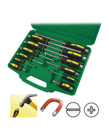 Magnetic Impact Screwdriver Set