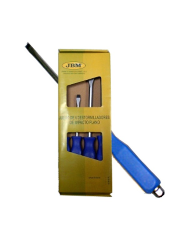 Set of 4 Impact Screwdrivers