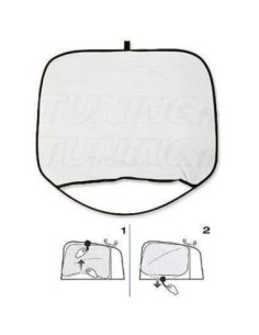 Set of 2 rectangular foldable sunshades without suction... 2