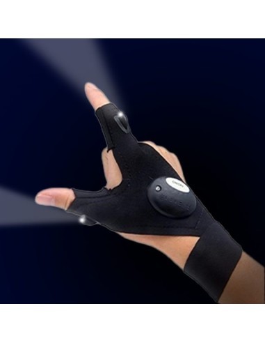 Set 2 Work Gloves with LED