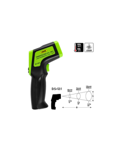 Ipari Digitális Lézeres Hőmérő (-32 +380 Celsius-fok) 2