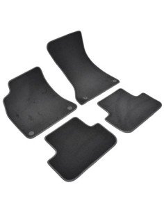 Carpet Floor Mats Set for Audi A4 IV [B8] (2008-2016)