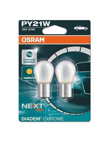 2 db 12V PY21W Sárga (Króm) Next Gen OSRAM