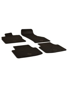 Rubber mat set compatible with Volkswagen Passat B8 (2014-)