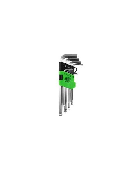 Set of 9 Short Ball-End Hex Keys