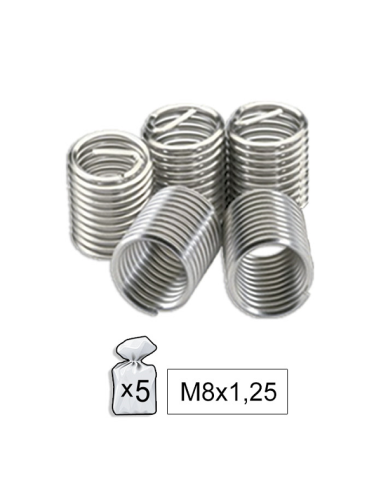 Σετ 5τμχ Σπειρώματα M8X1.25