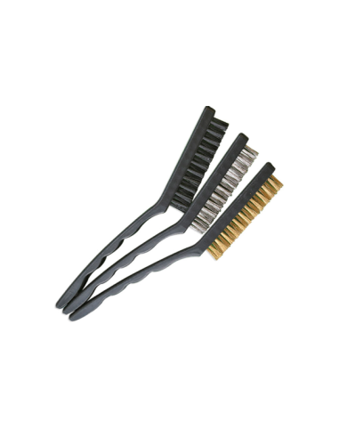 Set of 3 Wire Brushes
