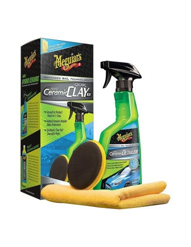 Комплект за деконтаминация Meguiar's Hybrid Ceramic Quick Clay Kit 532ml