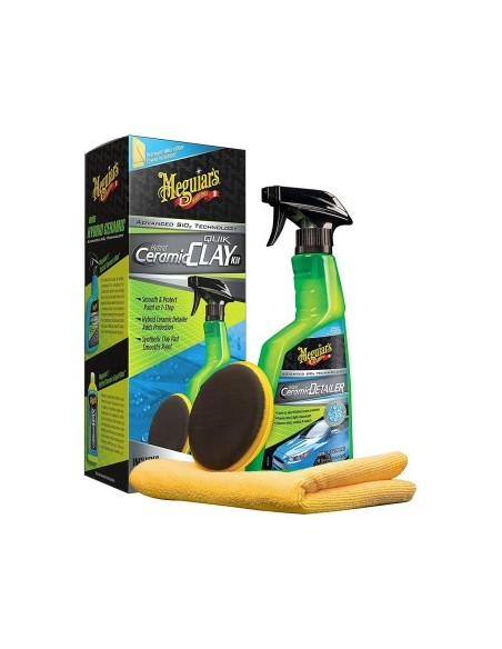 Комплект за деконтаминация Meguiar's Hybrid Ceramic Quick Clay Kit 532ml