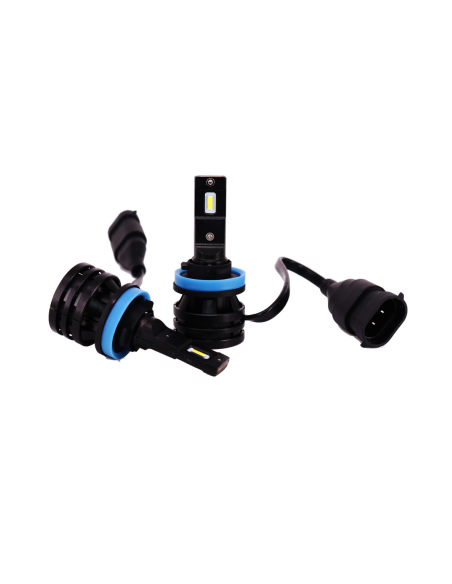 Σετ 2 led H8 M2 Canbus για φως αυτοκινήτου, ισχύς 28W, φωτεινότητα 6000 Lm, 12V-24V