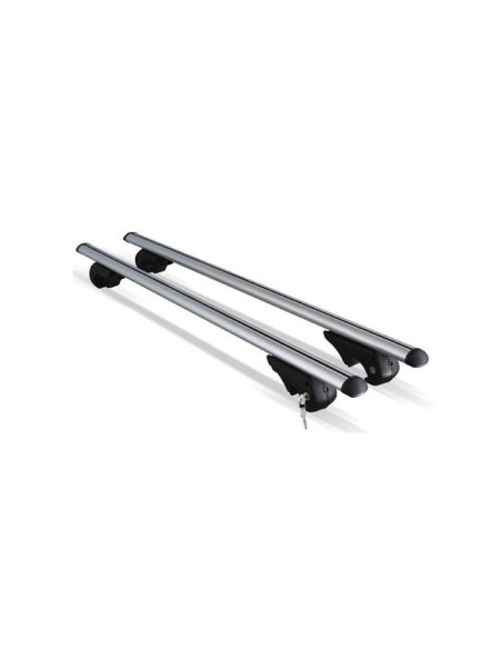 Menabo Brio Roof Bars compatible with Volkswagen Tiguan (5N) models 2007-2011
