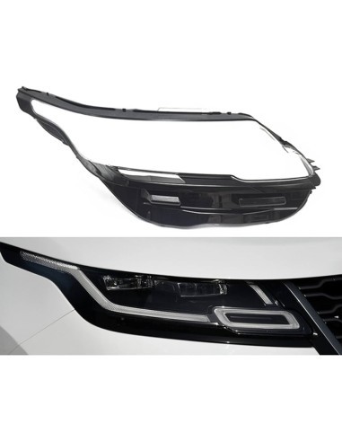 Right Headlight Glass for Range Rover Velar...