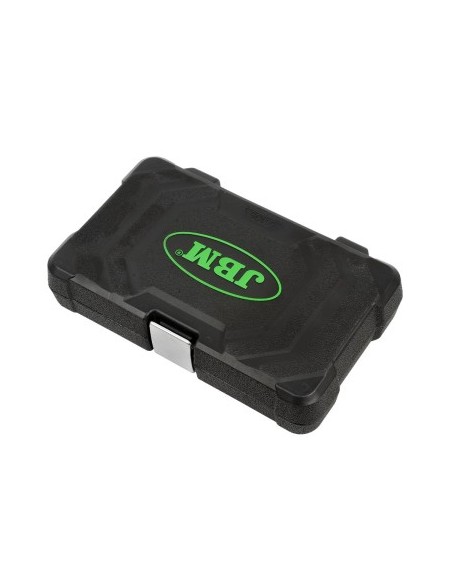 Hexagonal Socket Set 1/4`, 56 Pieces, Jbm