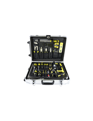 Complete Tool Set in Aluminum Trolley 159 Pieces