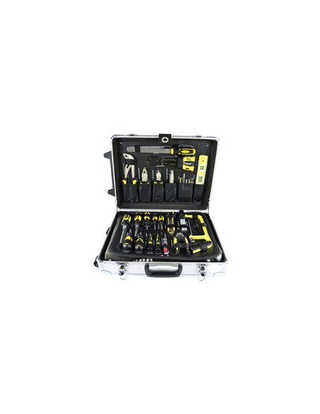 Complete Tool Set in Aluminum Trolley 159 Pieces