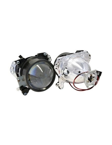 Bixenon Mini H1 2.5" Short Projectors, Ideal for Golf 4 and Opel Astra