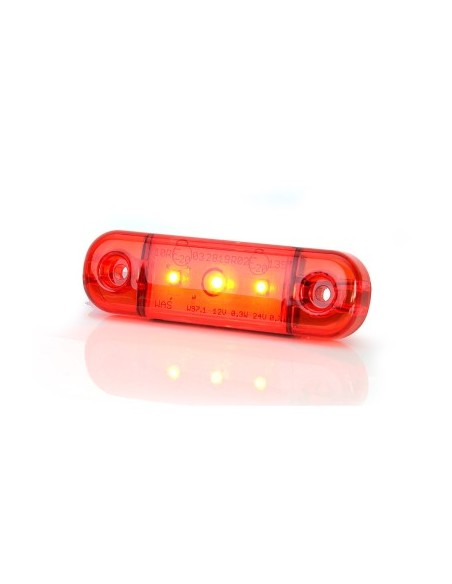 Λάμπα Γκαμπαρίτ Led 709 W97.1 12V-24V Θέση Κόκκινο Was