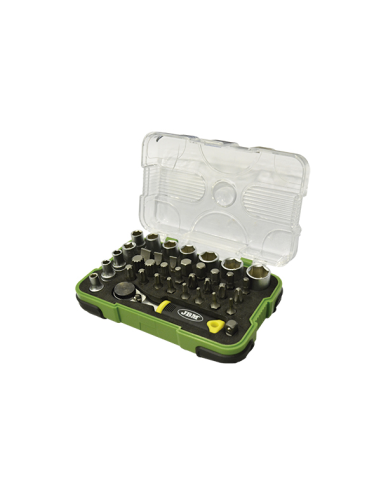 38-Piece Tool Set with 1/4` Telescopic Ratchet