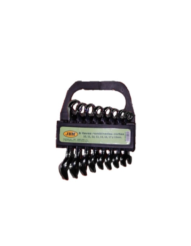 Set of 8 Short Combination Wrenches