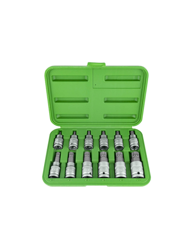 Set of 12 Pieces 1/2 Hexagon Wrenches