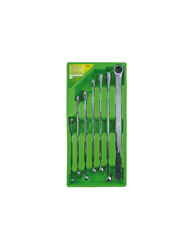Set of 7 Extra Long Ratchet Wrenches