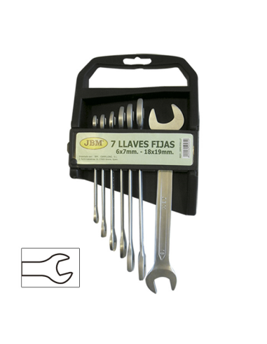 Set of 7 Wrenches