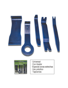 Set of 5 Plastic Pry Tools for Upholstery Removal