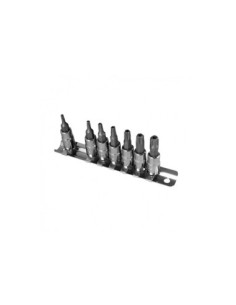Set 7 Torx Heads with 1/4 INCH Drive Sockets