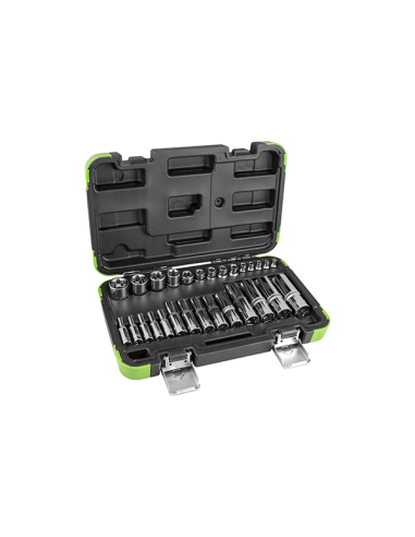Set 28 Tubulare Torx Scurte Si Lungi