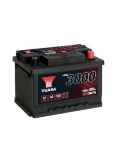 Автомобилна батерия, Yuasa 3000 60Ah 550A, 245x175x175mm