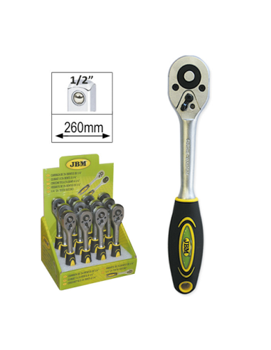 Ratchet Wrench with 24 Teeth 1/2` 260MM