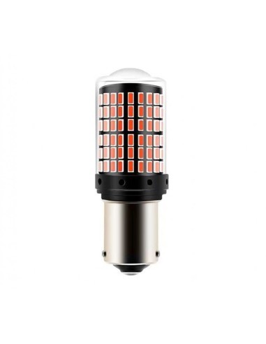 Car LED Canbus ORANGE BA15S P21W 144 SMD 3014...
